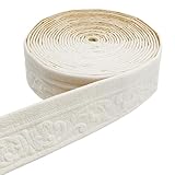 トリムボーダー 壁紙 欧風シール 3D 立体 おしゃれ しっかりン粘着 厚手 防水 裁断自由 10M*8cm 厚み4mm 柔らかい クッション性 ボーダートリム 耐熱 防カビ インテリアシート ウォールデコレーション 壁紙ボーダーシート インテリア