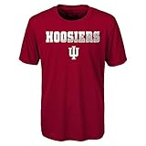 NCAAインディアナ州u.パフォーマンス半袖Tee レッド