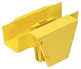 Panduit FiberRunner 4x4 QuikLock Vertical Tee - Cable raceway fitting - yellow
