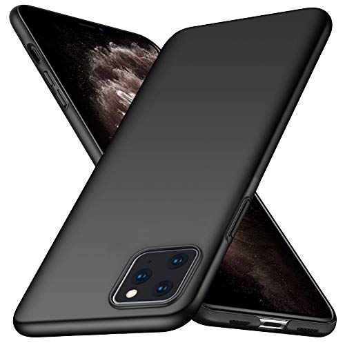 iPhone 11 Pro Max ケース SHINEZONE 耐衝撃指紋防止超薄型超耐磨軽量ケース (iPhone 11 Pro Max ブラック)