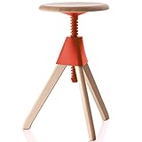 MAGIS マジスTom &amp; Jerry トム＆ジェリー/回転昇降式スツール（Low Type）/レッド（オレンジ） SD1854-1105C