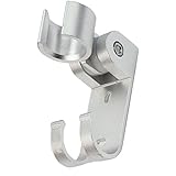 Merssavo バスルーム入浴ハンドヘルドシャワーヘッド壁マウントブラケットホルダーデュアルフック