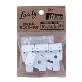 和気産業(Waki Sangyo) 固定金具 石こうボード用 Lacety(ラスティー) 4個入 白 1.5×4×2cm LAC-033