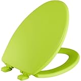Bemis 1580SLOW 175 Slow Close Elongated Close Front Toilet Seat, Margarita Lime by Bemis