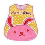 Tonsee ベビー 赤ちゃん よだれかけ 可愛い 動物 パターン ソフト 防水 ビブ