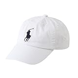 ポロ ラルフローレン キッズ 帽子 キャップ 2-4歳 （カラー：WHITE） Polo Ralph Lauren [並行輸入品]