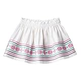 (ジェニュインキッズ)Genuine Kids 花刺繍ホワイトスカート 3T/95 【並行輸入品】