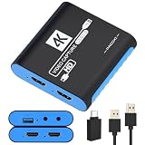 HDMI ビデオキャプチャー ボード 4K@30Hz HDMIパススルー、プラグアンドプレイ、OBS、YouTube、TikTok、Mac、Windows用のキャプチャカード