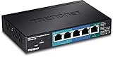 Trendnet TPE-P521ES network switch Managed Gigabit Ethernet (10/100/1000) Black Power over Ethernet (PoE)