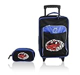 Obersee Kids Luggage and Toiletry Bag Set, Racecar by Obersee [並行輸入品]