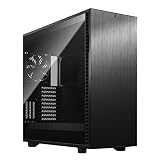 Fractal Design Define 7 XL ブラック つや消しアルミニウム/スチール E-ATX サイレントモジュラー強化ガラスウィンドウフルタワーコンピューターケース。