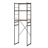 BEATON JAPAN キッチンラック 冷蔵庫 ラック キッチン 収納 収納ラック (ブラウン)