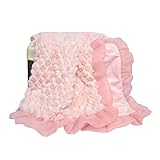 Arianna Plush Pink Blanket by The Peanut Shell by The Peanut Shell