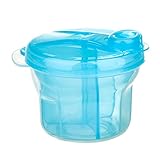 Idealhere粉ミルク ケース　ベビー用品　授乳・食事用品  ベビー食器　3回分保存容器 (ブルー)