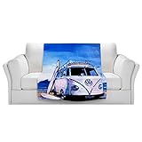 ブランケットウルトラソフトFuzzy 4サイズ！DIANOCHEデザインからby Markus Bleichner TheホワイトVWバスホームDecor Unique Designer芸術的スタイリ