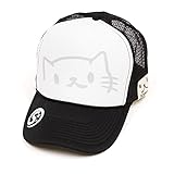 [スコーピー] ネコ好き のための 猫柄 メッシュキャップ のぞきねこ