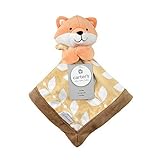 Carter's Fox Security Blanket with Plush by Triboro Quilt [並行輸入品]