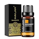 MAYJAM アロマオイル ベルガモット 精油 天然100% エッセンシャルオイル 10ml ベルガモットオイル アロマ ディフューザー／加湿器用 芳香用