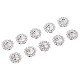 Prettyia 爪ドリル　DIY　12mm　ハンド　ソー　クリスタル　ガラス　ドリル　アクセサリー　　装飾品　　全6色 - 白