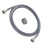 spares2go Straight End冷水Fill吸気ホースの拡張子ホワイトナイト食器洗い機2.5 M