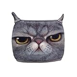ZooooM キャット 3D プリント マスク 布 ダスト 猫 型 シールド 布 マスク 面白 おもしろ ユニーク 口 顔 花粉 ホコリ 砂 埃 フィルター プリント オシャレ お洒落 ファッション 