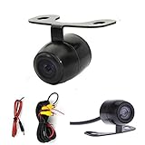 Misaky CMOS Mini Color 12V 170°Reverse Backup Car Rear Front View Camera Night Vision [並行輸入品]