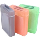 5ｘ3.5"ポータブルなIDESATA HDD外付けケース ハードドライブケースハードケース プラスチック保護ケース