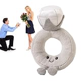 リングぬいぐるみ | ソフトフープトイ | ポータブルソフトぬいぐるみリングぬいぐるみかわいいコンパニオンキッズアダルトギフト