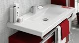 三栄水栓 デザイン水栓LAUFEN livingstyle 洗面器 水栓取付穴ワンホールタイプ 水栓取付穴径38㎜ SL814437-W-104