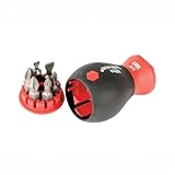 Wiha 38043 Stubby Screwdriver With Six-In-One Insert Bits, Slot and Phillips by Wiha