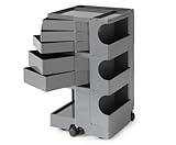 ボビーワゴン３段5トレー[トルネードグレー]