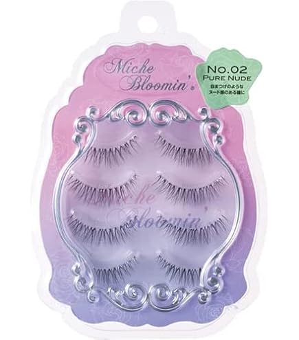 Amazon | ミッシュブルーミン 3Dアイラッシュ 4ペア (No.45 グラマラス