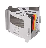 焚火台 アウトドアクッカー Bushbox/ブッシュボックス ウルトラライト アウトドア ポケットストーブ