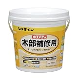 セメダイン 木部補修用 木工パテA 業務用 1kg ポリ缶 タモ白 HC-157
