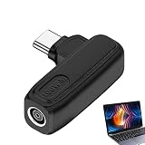 Luganud DC メス - USB タイプ C アダプター - USB-Cアダプタケーブル,充電ケーブル DC メス電源インターフェースからUSB-Cオス DC からタイプ C アダプター, PDチップと100W出力を備えたUSB PD変換ワイヤーは、5v 9v 12vデバイスと互換性があります