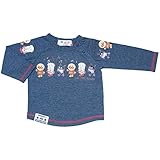 2017年 秋冬 アンパンマン 天竺 並び柄 長袖Tシャツ ANPANMAN ネイビー◇80cm