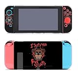 Switch カバー ファイブナイツアットフレディーズ Switch ケース 分体式 Switchゲーム機保護ケース Switchスイッチ ケース 保護カバー 保護ケース 本体カバー ハードケース スイッチカバー ゲーム機 互換性がある 兼用ケース PC製 高感度 滑り止め 指紋防止 防塵 耐衝撃 全面保護 軽薄 着脱簡単 Switch対応 おしゃれ 可愛い 人気 プレゼント