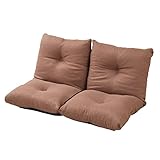 JKプラン 国産（日本製）ジャンボラブソファ シングル２個になるリクライニングラブソファー ブラウン ZSS-0001-BR