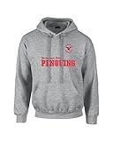 NCAA Youngstown State Penguins 50 / 50 Blended 8オンスフード付きスウェットシャツ、スポーツグレー、XL