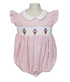 Sassy Smock SHIRT ベビー・ガールズ カラー: ピンク