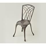 山善(YAMAZEN) ガーデンマスター アルミガーデンチェア 2個組 KAGC-37