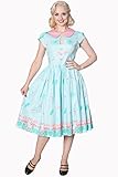 Banned Apparel - Blue Going My Way Dress M