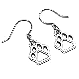 [happy new earrings] ピアス 犬の足跡 犬モチーフ モチーフ チャーム レディース 金属アレルギー対応