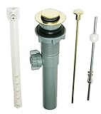 Plumb Pak pp820 – 70pb洗面所Pop Up Completeアセンブリ、プラスチック&光沢仕上げ真鍮、1 – 1 / 4インチ、