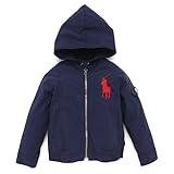 Ralph Lauren (ラルフローレン) ビッグポニー フード付 ジップアップ ジャケット ネイビー(4-7歳) (6)