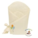 Blueberry Shop Beautiful Newborn Swaddle Wrap Blanket Sleeping Bag Birthday Gift Top Quality Cream b