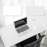 [JUSQAZ] 大型マウスパッド デスクマット スタイル ゲーミング マウスパッド 100x50cm ゲーミングパッド 特大サイズ マウスパッド 大判 ゲーミング 光学式 レーザー式 防水 撥水 キーボードマット 両面両色 レザー調