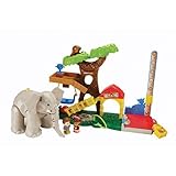 Fisher-Price フィッシャープライス Little People リトルピーポー Big Animal Zoo [並行輸入品]
