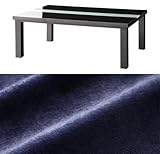 グロスブラック ミッドナイトブルー こたつ3点セット(テーブル＋掛・敷布団) 鏡面仕上 長方形(75×105cm) アーバンモダンデザインこたつ 省スペースタイプ VADIT SFK バディット エスエフケー 【ﾉｰﾌﾞﾗﾝﾄﾞ品】