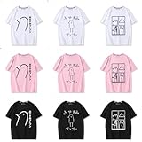 おやすみプンプン Tシャツ 半袖 インナーシャツ 綿 柔らかい 快適 軽い cosplay コスプレ衣装 コスチューム 記念シャツ カジュアル 誕生日 プレゼント (8,3XL)